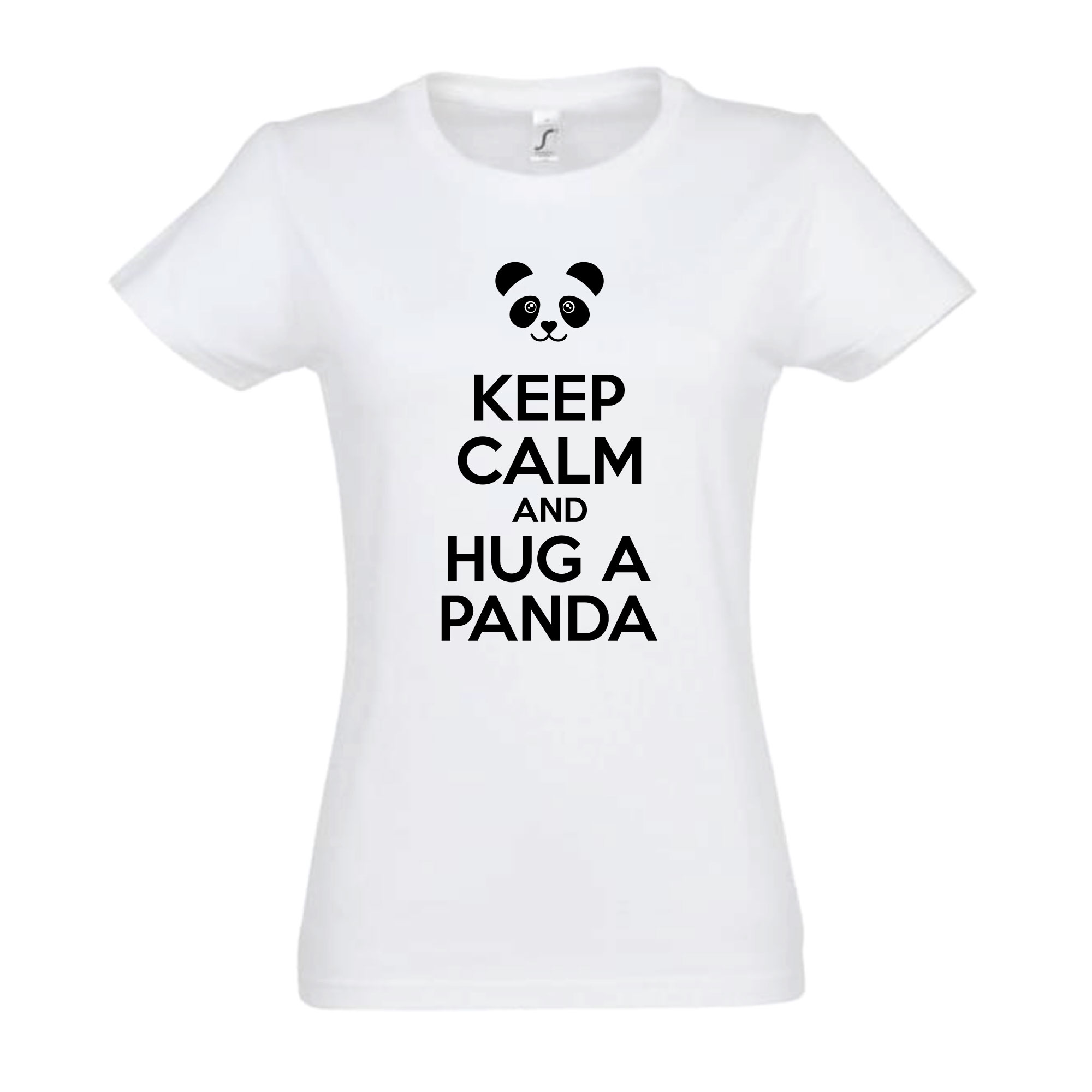 T Shirt Keep Calm And Hug A Panda 